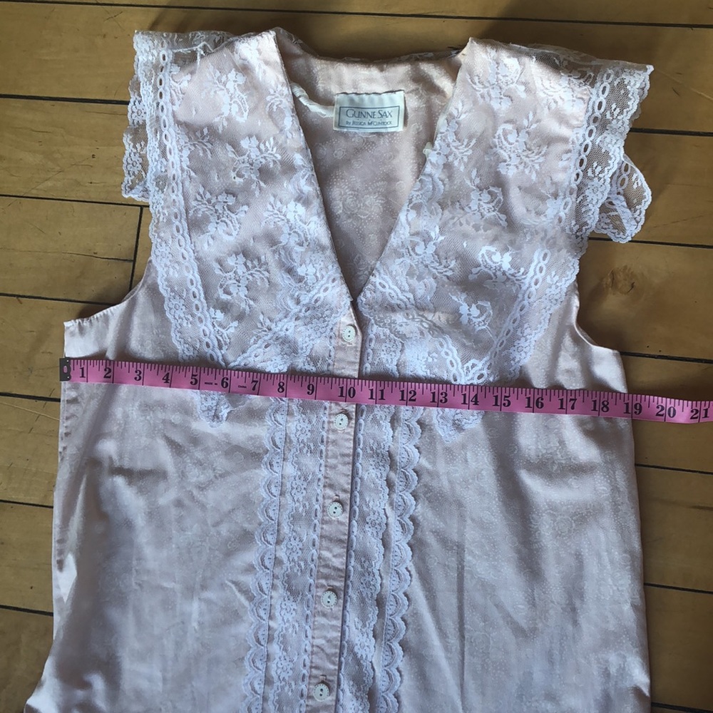 Vintage Gunne Sax Lace Dress - Picture 4 of 6